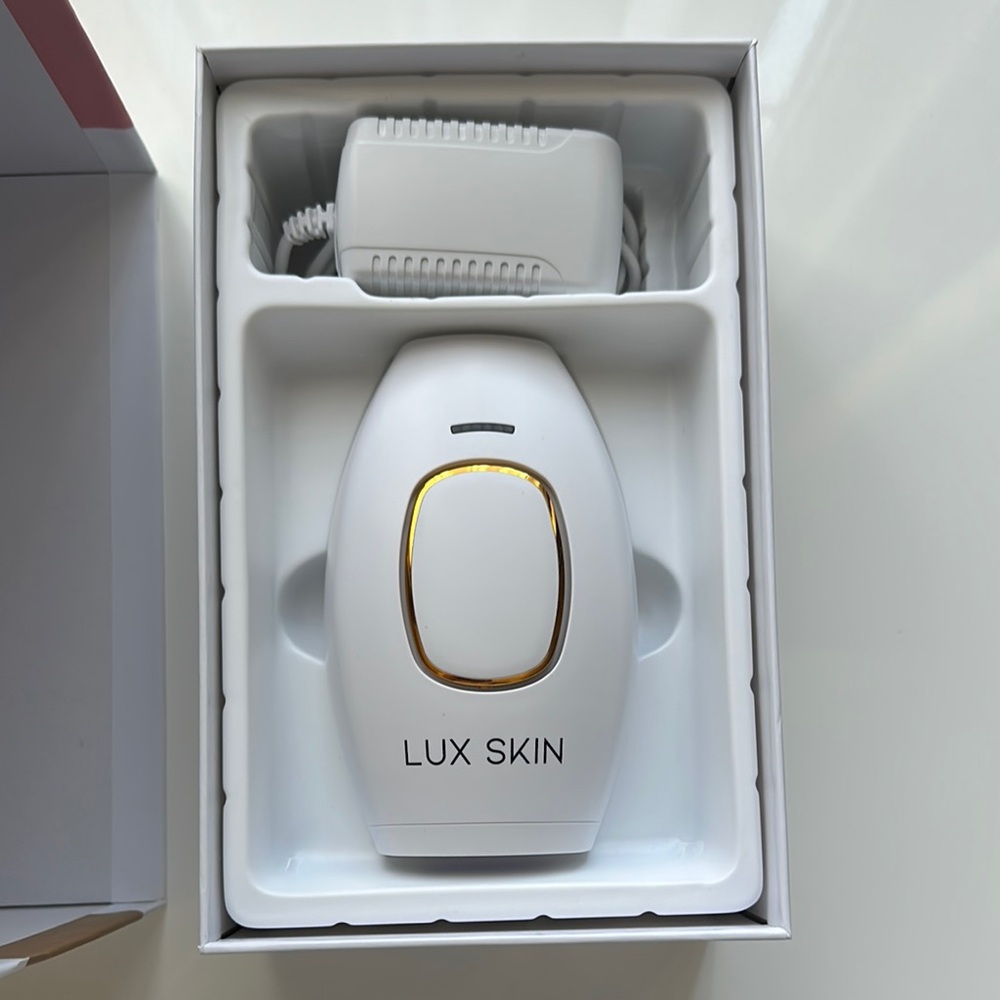 IPL Laser Hair Removal Device - White and Gold
